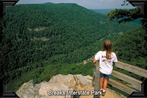Overlook at Breaks Interstate Park