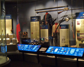 manassas visitor center interior