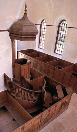 interor of Christ Church