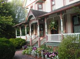 colorful Victorian home