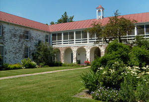 flowering gardens at the Virginia state arboretum