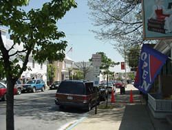 historic downtown Strasburg